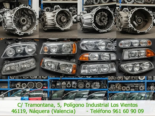 motores cajas cambio faros coches desguace