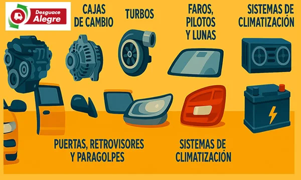 repuestos coches desguace verano