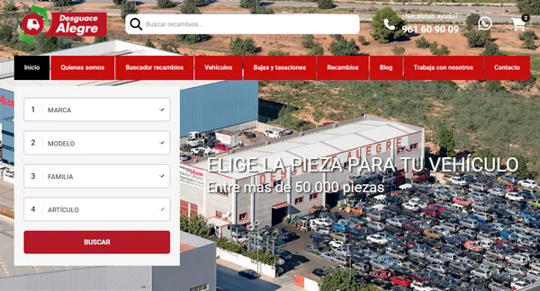 buscador online de recambios