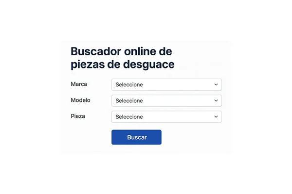 tutorial buscador online de recambios
